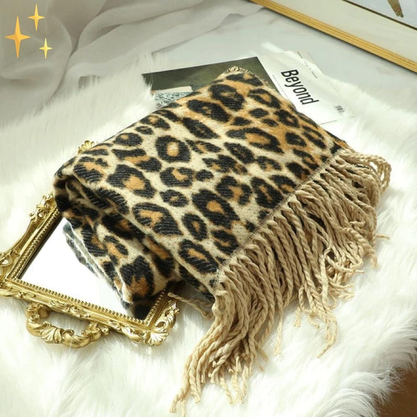 Mirabella Shopping DE 200000399 30% RABATT Mirabella™ Megan Leoparden-Print Schal | Wunderbar warm und modisch durch die kalte Jahreszeit