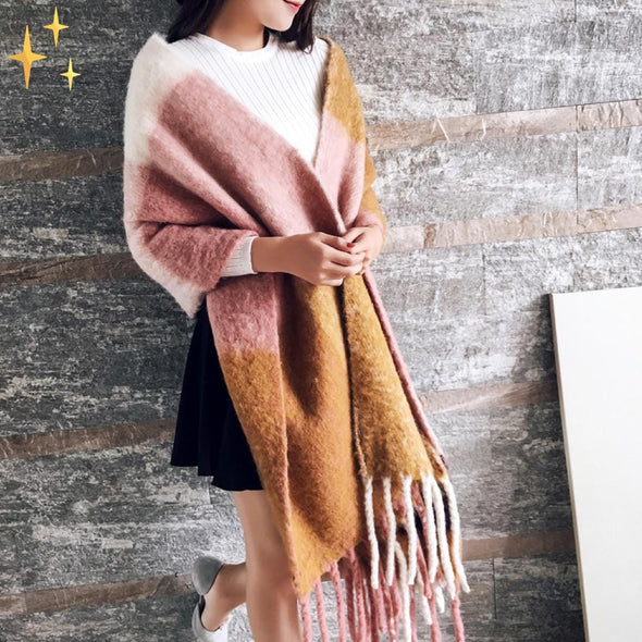 Mirabella Shopping DE 200000399 Mirabella™ Lorena Kaschmirschal XL | 100% Wärme und Geborgenheit