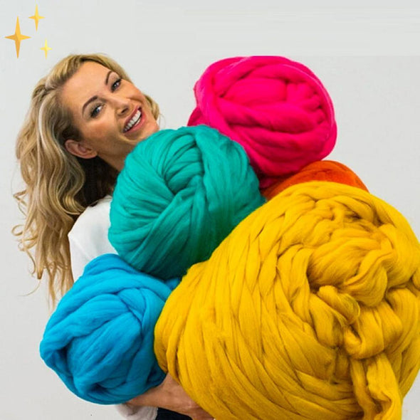 Mirabella Shopping DE 200001531 1000 grams WinterWarmWool™ DIY Knitting Set | Das kreativste Projekt für Zuhause