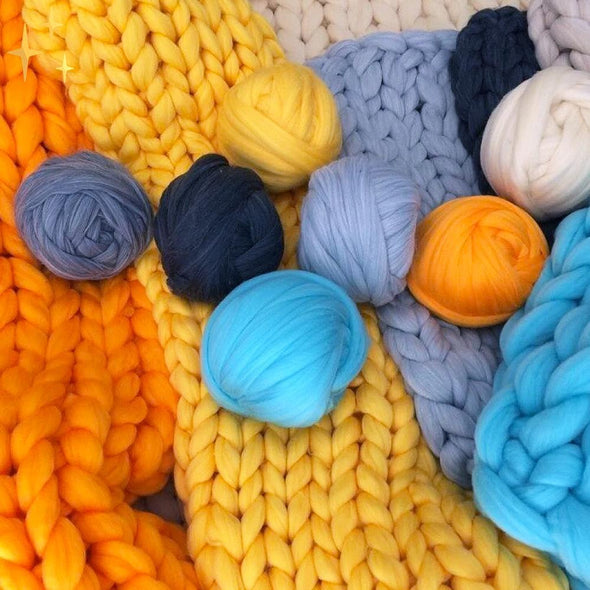 Mirabella Shopping DE 200001531 1000 grams WinterWarmWool™ DIY Knitting Set | Das kreativste Projekt für Zuhause