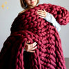 Mirabella Shopping DE 200001531 Bordeau rot 1000 grams WinterWarmWool™ DIY Knitting Set | Das kreativste Projekt für Zuhause