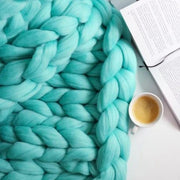 Mirabella Shopping DE 200001531 Türkis 1000 grams WinterWarmWool™ DIY Knitting Set | Das kreativste Projekt für Zuhause