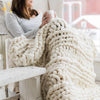 Mirabella Shopping DE 200001531 Weiß 1000 grams WinterWarmWool™ DIY Knitting Set | Das kreativste Projekt für Zuhause