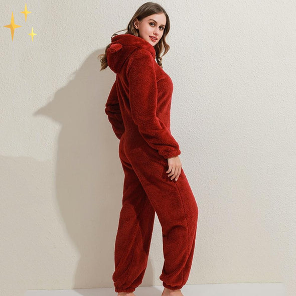 Mirabella Shopping DE 200003497 Bordeau rot / S Mirabella™ Lola Onesie | Bequeme und stilvolle Liegefläche
