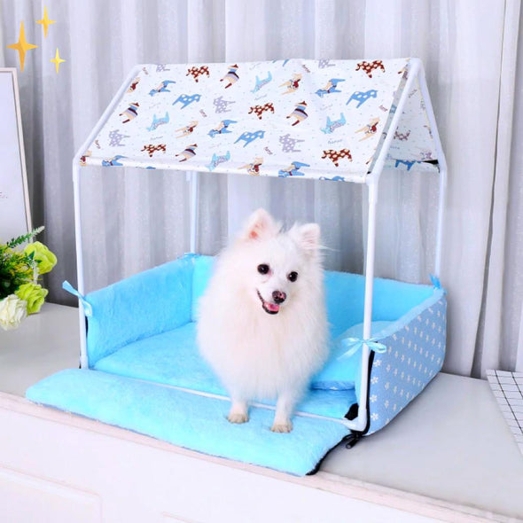 Mirabella Shopping DE 200003745 50% RABATT / Hellblau PetTerrace™ Pets Chic Sleep Terrace | Nur das Beste für Ihren liebenswerten vierbeinigen Freund