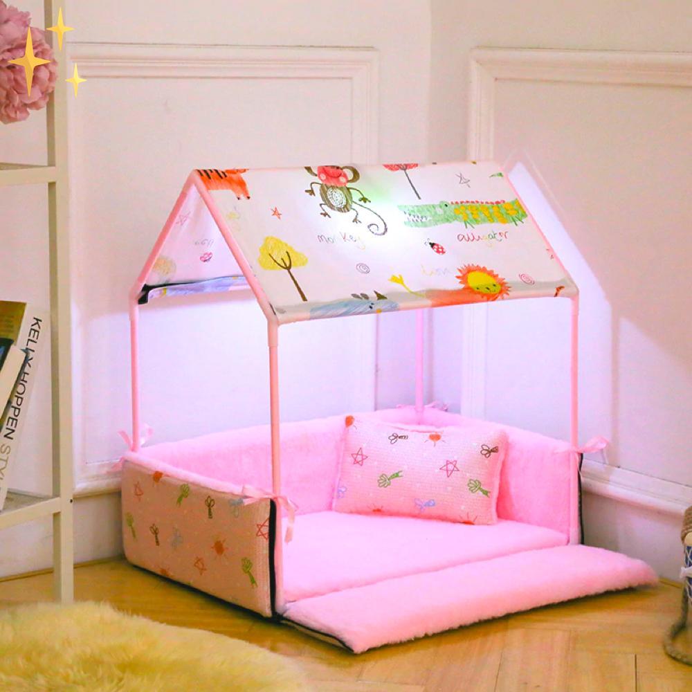 Mirabella Shopping DE 200003745 50% RABATT / Rosa - AUSVERKAUFT PetTerrace™ Pets Chic Sleep Terrace | Nur das Beste für Ihren liebenswerten vierbeinigen Freund