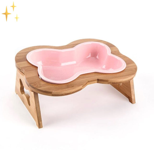 Mirabella Shopping DE 200003781 Rosa DESIGNPet™ Keramik-Futternapf für Hunde und Katzen | Das beste bewährte Design für die Gesundheit Ihres Haustiers