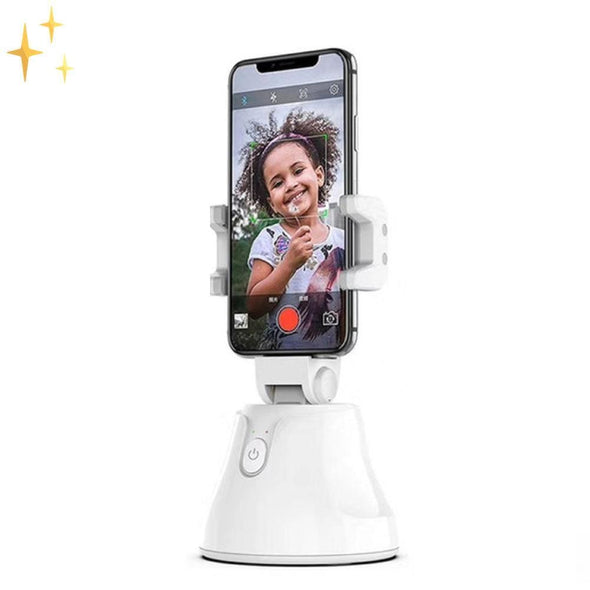 Mirabella Shopping DE 200003951 50% RABATT / Weiß - AUSVERKAUFT SmartCam™ 360° Telefon- und Kamerahalterung | Nie wieder einen wichtigen Moment verpassen