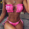 Mirabella Shopping DE 200004279 50% RABATT / Rosa / S Mirabella™ Shelly Strapless Shells Bikini | Heben Sie sich mit dem originellsten Bikini am Strand ab