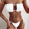Mirabella Shopping DE 200004279 50% RABATT / Weiß - AUSVERKAUFT / S Mirabella™ Shelly Strapless Shells Bikini | Heben Sie sich mit dem originellsten Bikini am Strand ab