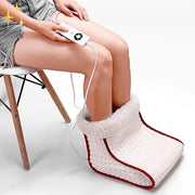 Mirabella Shopping DE 200038144 Rot + Weiß WinterWarm™ Elektrische Fußwärmer | Keine kalten Füße mehr