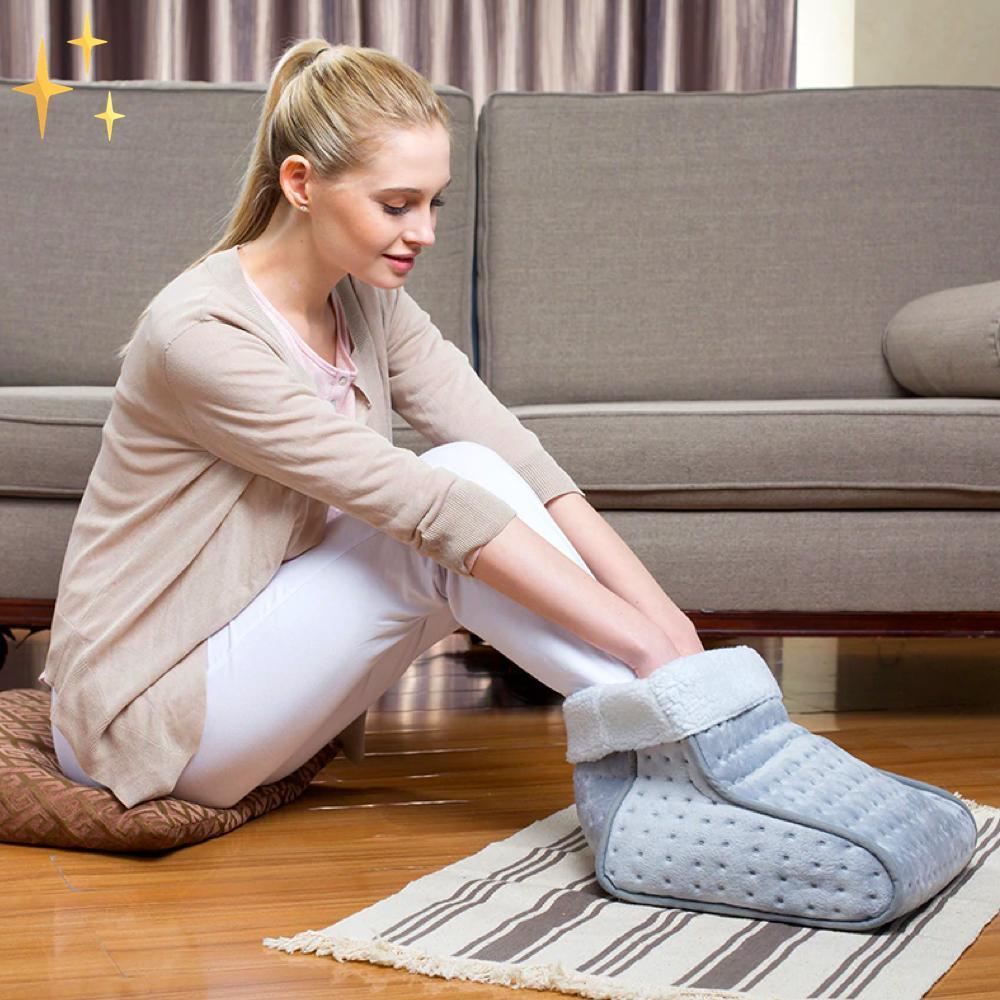 Mirabella Shopping DE 200038144 WinterWarm™ Elektrische Fußwärmer | Keine kalten Füße mehr