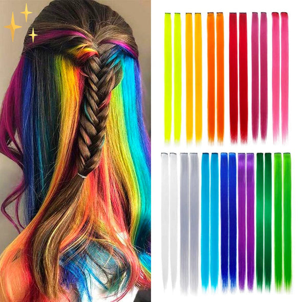 Mirabella Shopping DE 200167145 13 + 13 GRATIS insgesamt 26 EasyLocks™ / 50% RABATT EasyLocks™ Realistische Extensions mit Haarclip | Kreieren Sie die schönsten Haarkreationen ohne Schaden | Vorübergehend 13 Farben + 13 KOSTENLOSE