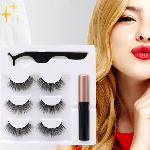 Mirabella Shopping DE 201222921 LashNetic™ Magnetic Eyelashes | Ein femininer, selbstbewusster Look ohne lästigen Kleber! Inkl. Eyeliner und Applikator | Vorübergehend: 2 + 2 GRATIS!