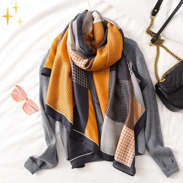 Mirabella Shopping DE 201532301 50% RABATT / Sidney - AUSVERKAUFT Mirabella™ Amelie Chic Schal - Wunderbar warm und modisch durch den Frühling