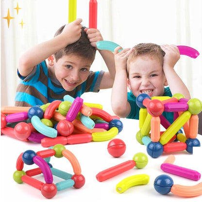 Mirabella Shopping DE 50 % RABATT / 42 Stücke BuildIt™ Magnetische Bauklötze | Spielen und bauen Sie mit Ihrem Kind auf spielerische Art und Weise