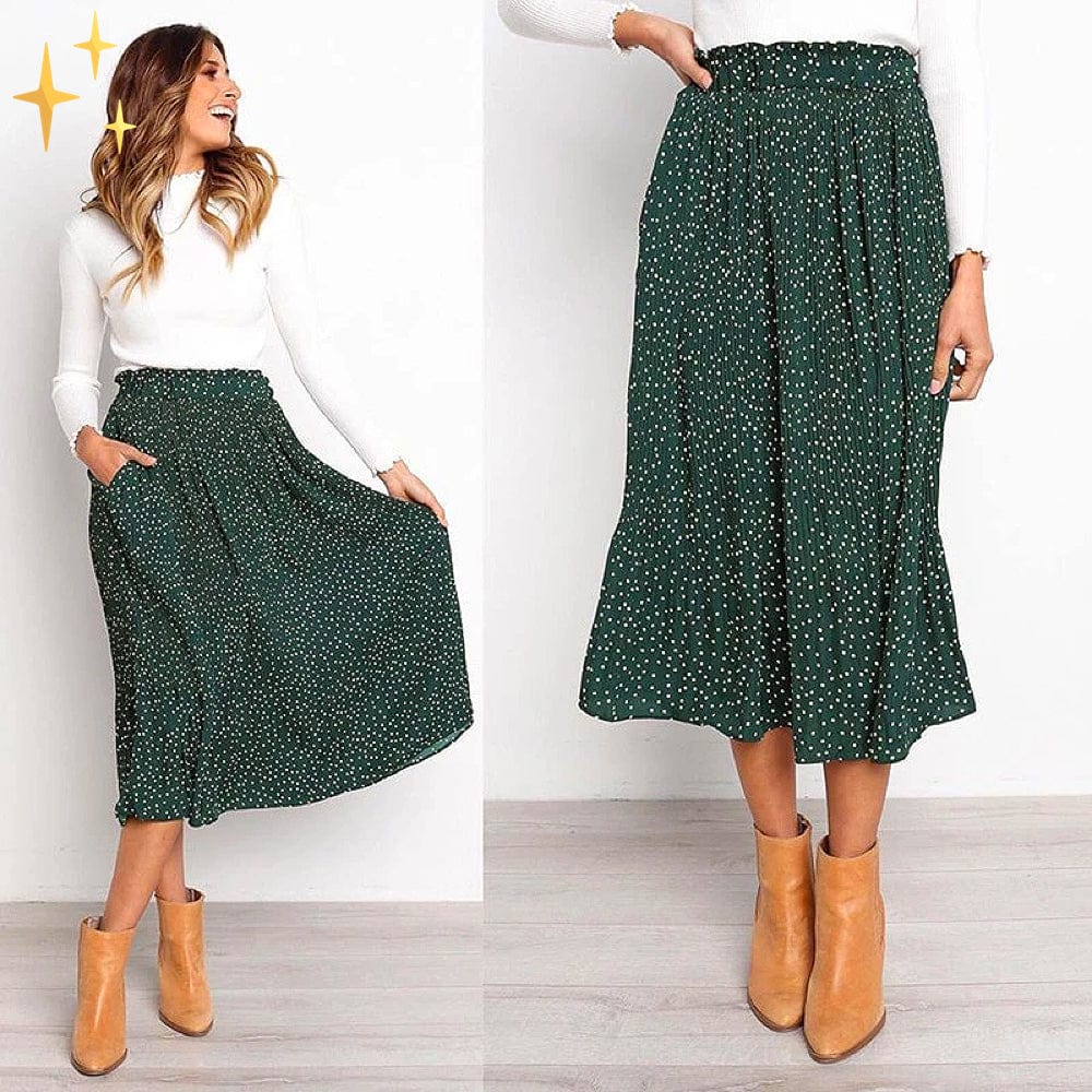 Mirabella Shopping DE Grün / S / 50% RABATT Mirabella™ Norah Midirock | Komfortabel und stilvoll bei warmem Wetter