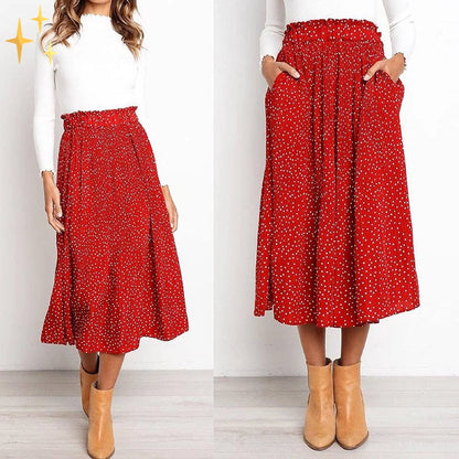 Mirabella Shopping DE Rot / S / 50% RABATT Mirabella™ Norah Midirock | Komfortabel und stilvoll bei warmem Wetter