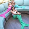 Mirabella Shopping MermaidLife™ Zeemeerminnen Staart Als Deken | Heerlijk Verwarmd En Gezellig Samen Genieten