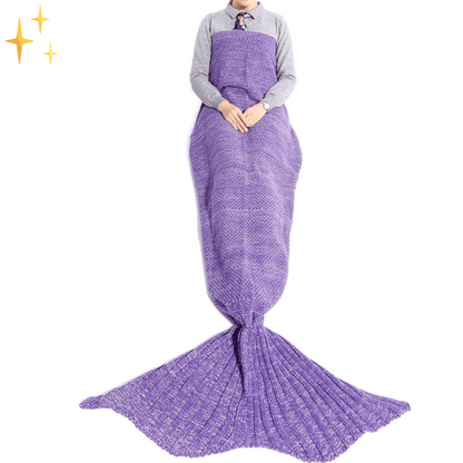 Mirabella Shopping MermaidLife™ Zeemeerminnen Staart Als Deken | Heerlijk Verwarmd En Gezellig Samen Genieten