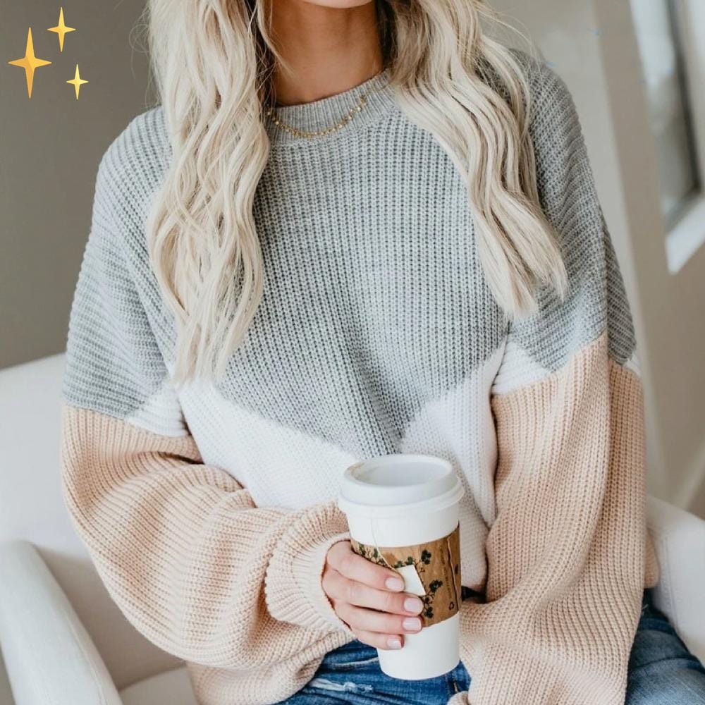 Mirabile Shopping DE 200000373 Mirabella™ Sarah Traumhafte Winterlandschaft Pullover | Unglaublich warm und modisch an den kalten Tagen