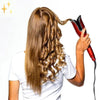 Mirabile Shopping DE 200001210 Rot SafeCurls™ Automatischer Lockenstab | 100% sicher und ein brillanter Look - Inkl. zeitlich begrenztem Angebot ein GRATIS Haarspangenset im Wert von €20