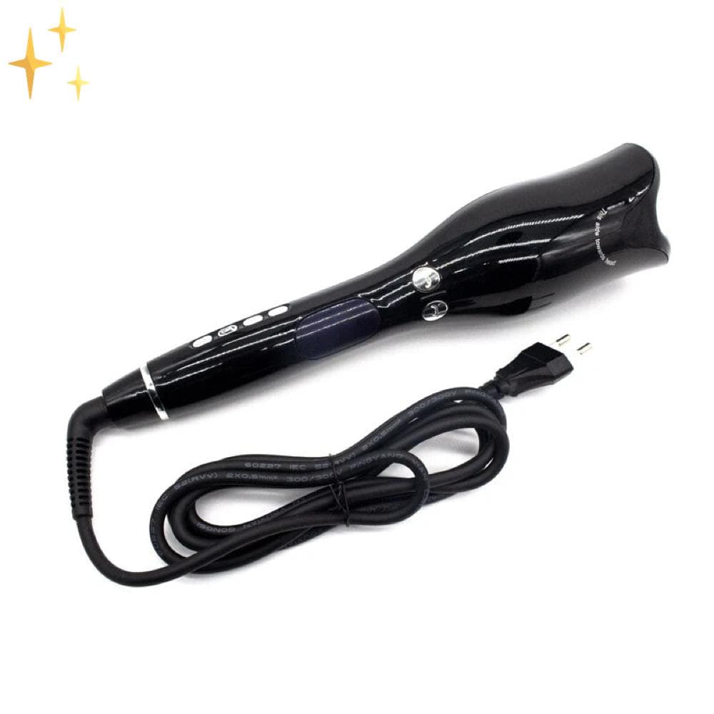 Mirabile Shopping DE 200001210 SafeCurls™ Automatischer Lockenstab | 100% sicher und ein brillanter Look - Inkl. zeitlich begrenztem Angebot ein GRATIS Haarspangenset im Wert von €20