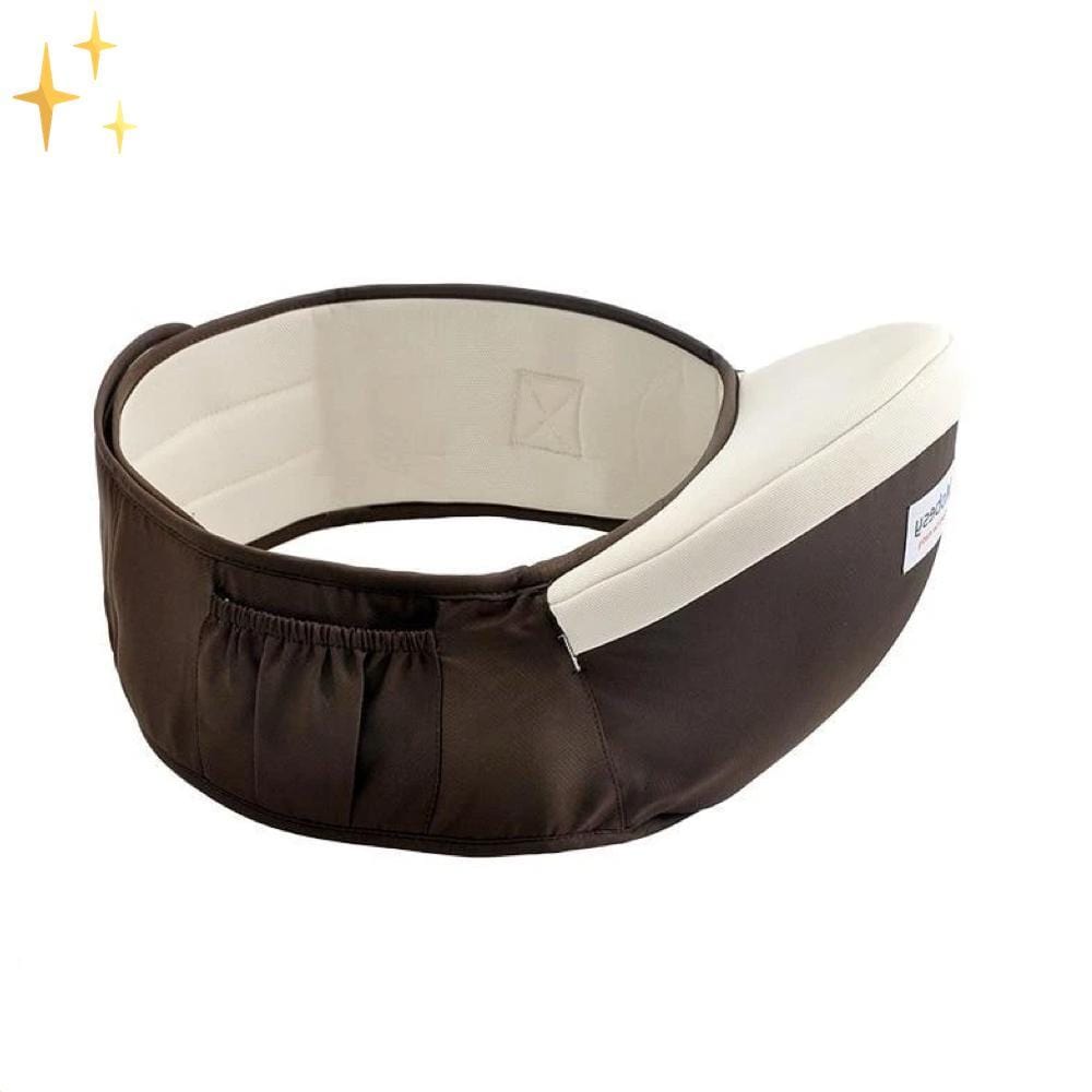 Mirabile Shopping DE 200002065 Braun Light On The Hip™ Baby-Hüfttrage | Keine Chance für Schulter- und Rückenschmerzen