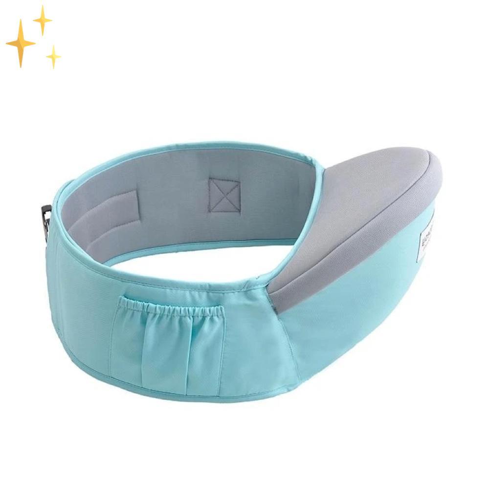 Mirabile Shopping DE 200002065 Lichtblau Light On The Hip™ Baby-Hüfttrage | Keine Chance für Schulter- und Rückenschmerzen
