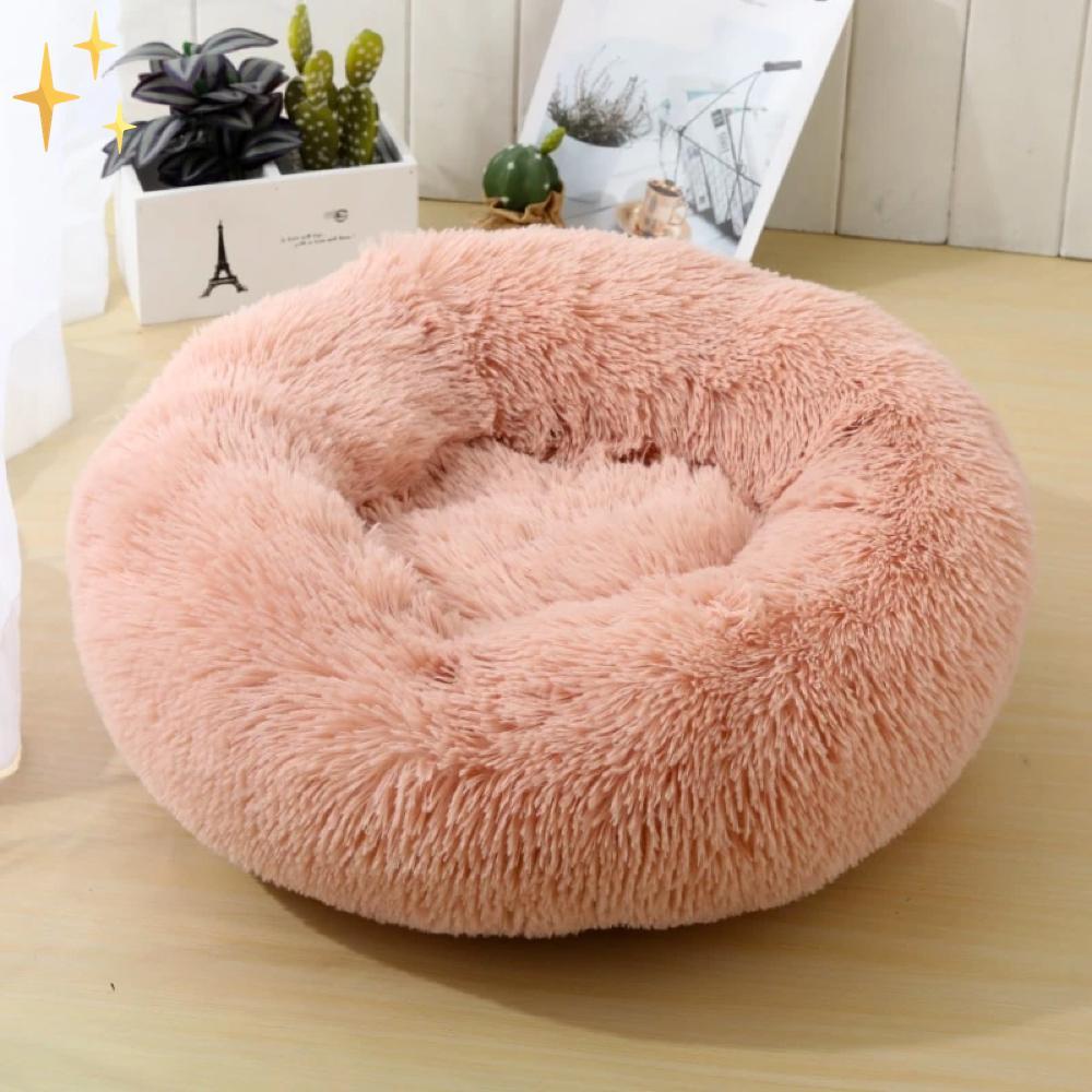 Mirabile Shopping DE 200003745 Beige / 40 cm Safe&Warm™ Donut-Bett für Haustiere | Ein herrlich warmes und sicheres Gefühl für Ihr Haustier