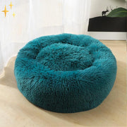 Mirabile Shopping DE 200003745 Dunkel Grün / 40 cm Safe&Warm™ Donut-Bett für Haustiere | Ein herrlich warmes und sicheres Gefühl für Ihr Haustier
