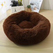 Mirabile Shopping DE 200003745 Dunkelbraun / 40 cm Safe&Warm™ Donut-Bett für Haustiere | Ein herrlich warmes und sicheres Gefühl für Ihr Haustier