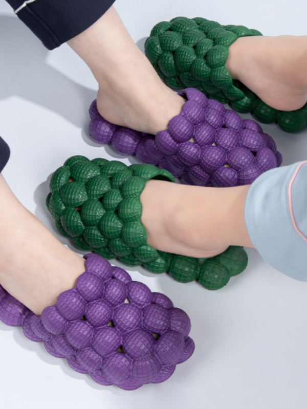 Lila - komfortable innovative blase-Sandalen für die Genesung von Fußschmerzen