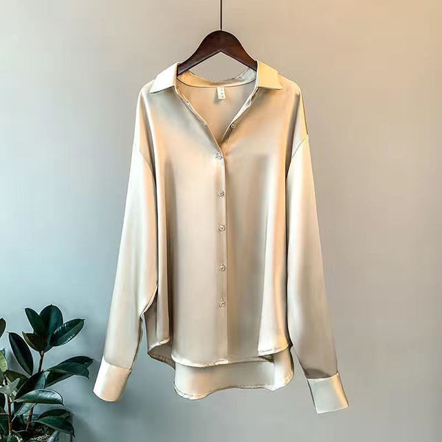 Adeline - Damenhemd aus Satin