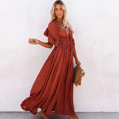 Danica - langes Strandkleid
