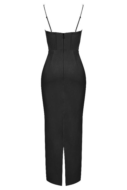 Leif - elegantes Maxikleid mit Korsett