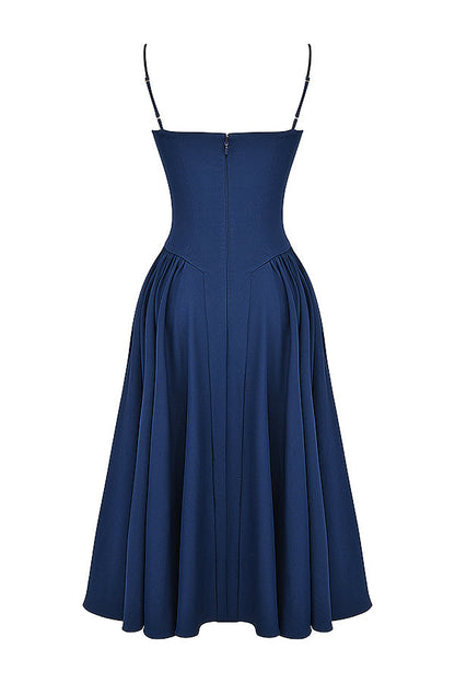 Brantley - Midikleid mit Twill-Korsett