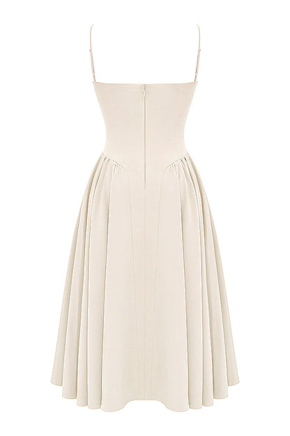 Brantley - Midikleid mit Twill-Korsett