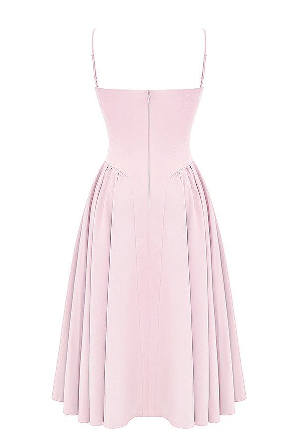 Brantley - Midikleid mit Twill-Korsett