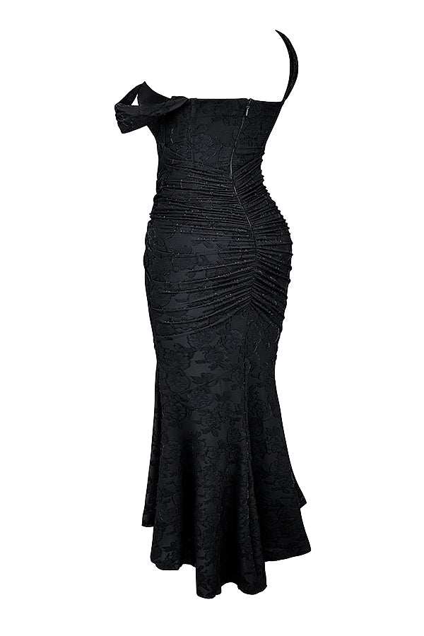 Mylah - Texturiertes Maxikleid