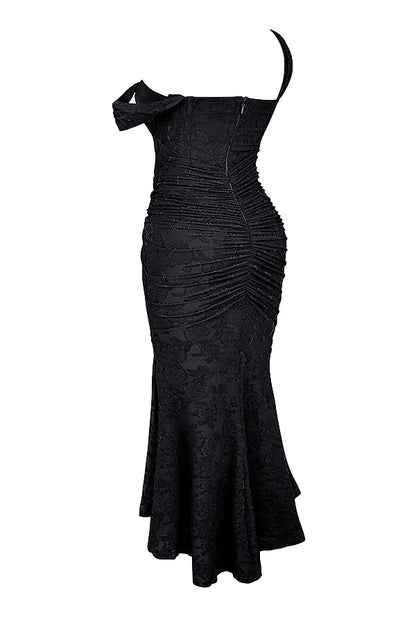 Mylah - Texturiertes Maxikleid