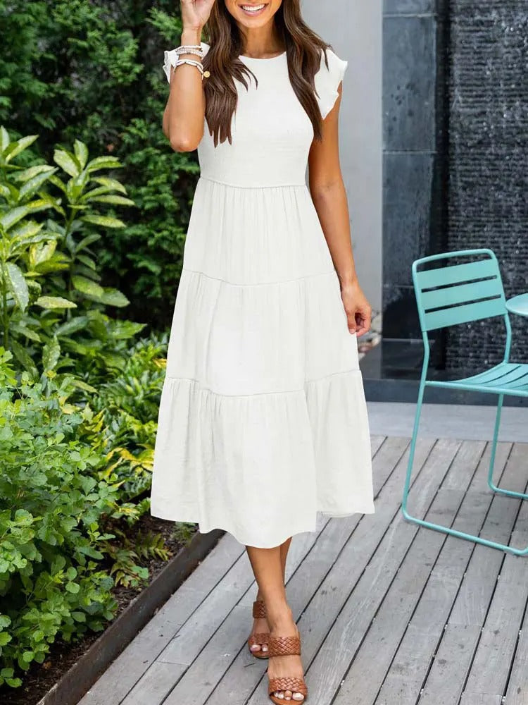 Violet - luftiges Midikleid für Damen
