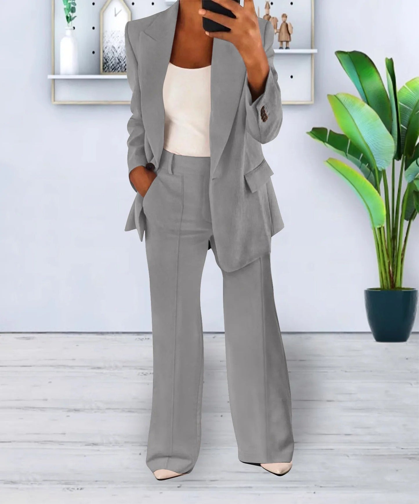 Lily - Maßgeschneiderte Blazer- und Hosenanzug
