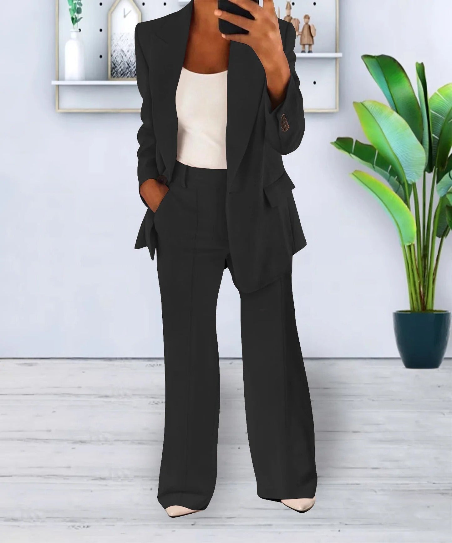 Lily - Maßgeschneiderte Blazer- und Hosenanzug
