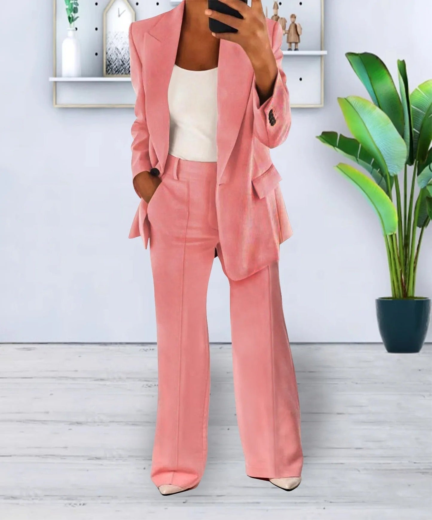 Lily - Maßgeschneiderte Blazer- und Hosenanzug