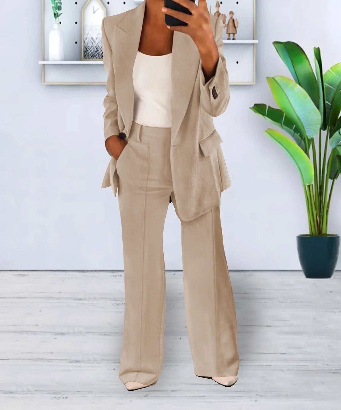Lily - Maßgeschneiderte Blazer- und Hosenanzug