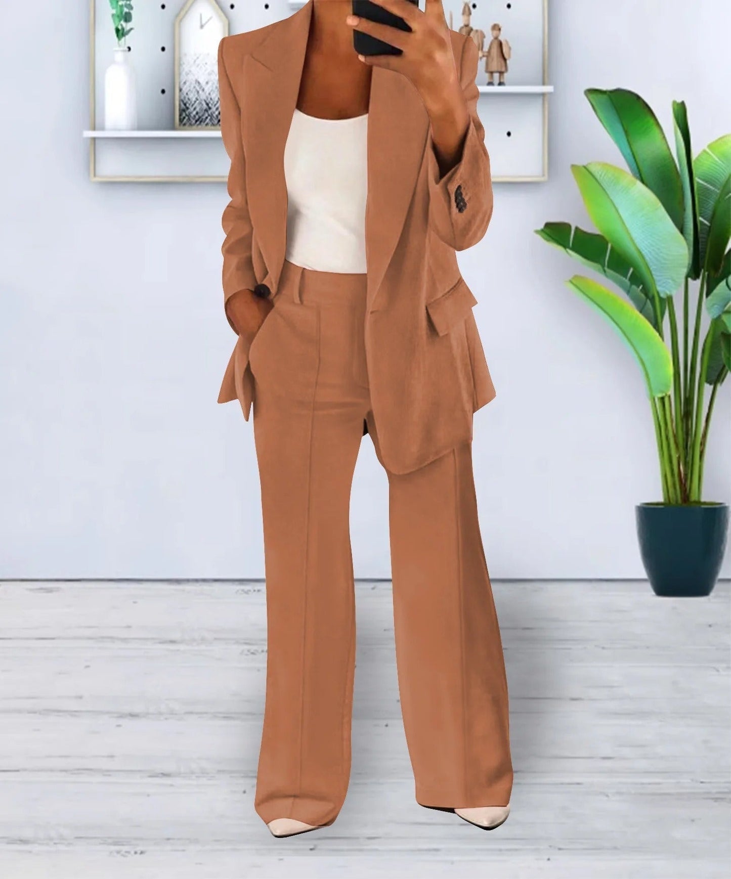 Lily - Maßgeschneiderte Blazer- und Hosenanzug