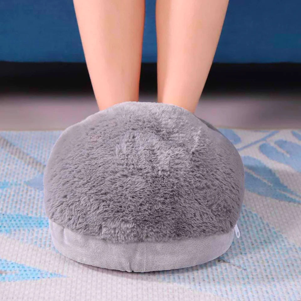XLPantoffel™ Elektrischer Fußwärmer | Wunderbar warme Füße und kuschelig auf der Couch