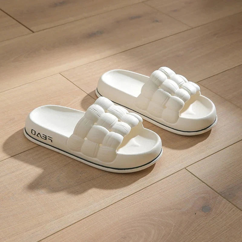CloudWalk superweiche, stützende Ortho-Slipper mit Federsohle für ultimativen Komfort und Stil