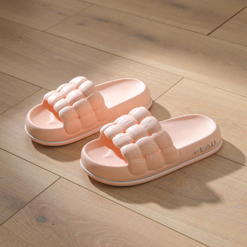 CloudWalk superweiche, stützende Ortho-Slipper mit Federsohle für ultimativen Komfort und Stil